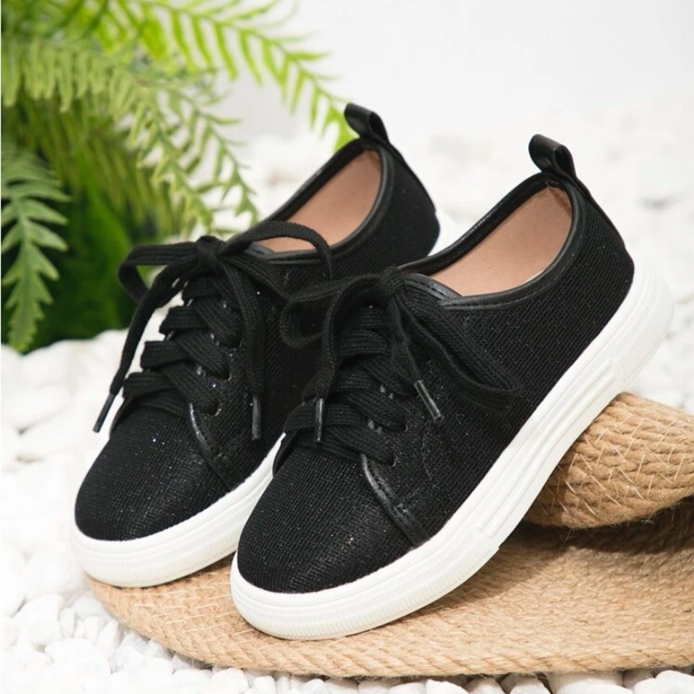 2 PAIRS, BRAND NEW‼️‼️ GIRLS SNEAKERS - Picture 2 of 4